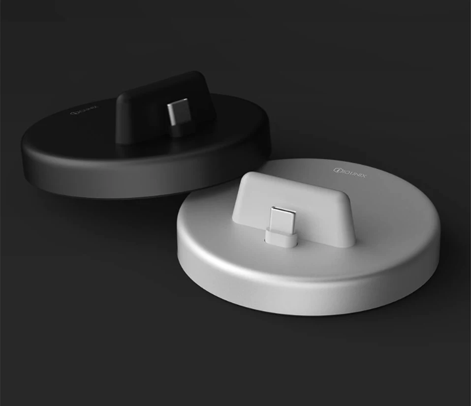 Оригинальное Беспроводное зарядное устройство Xiaomi Panki type-c с подставкой для телефона 18 Вт быстрая Беспроводная зарядная площадка для samsung huawei кабель 1,2 м H19