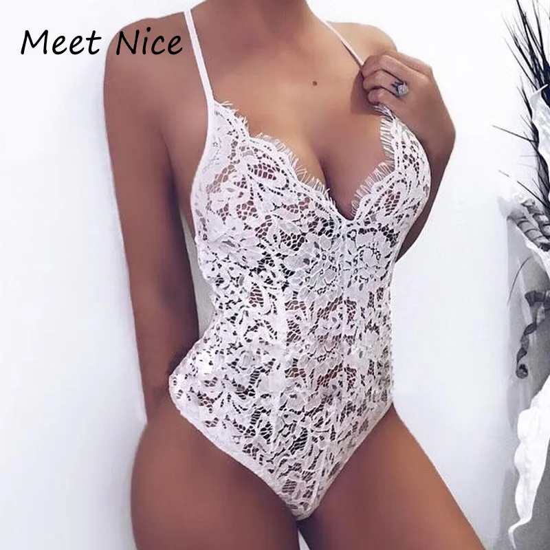 Sexy Black Bodysuits Short Lace Bodysuit Women Short Rompers Nightclub Evening Party Short Playsuit Overalls