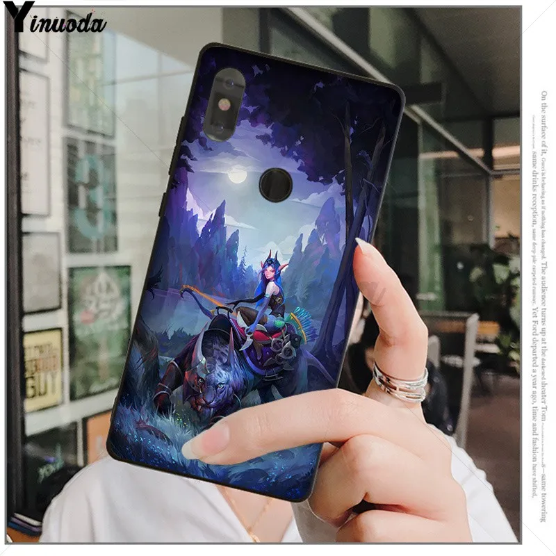 Yinuoda Shadow Fiend Dota 2 DIY окрашенный чехол для телефона для Xiao mi Red mi 5 5Plus Note4 4X Note5 6A mi 6 mi x2 mi x2S