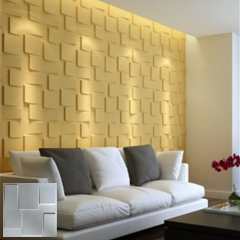 Bright gold 50x50 см 3D Художественная настенная панель выпуклая 3D мерная рельефная настенная декоративная доска рукоделие декоративный материал настенные наклейки магазин знаки логотип - Цвет: Bright gold