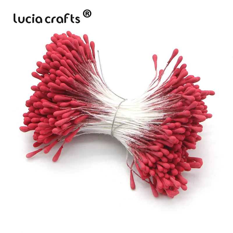 Lucia crafts 1 мм много вариантов Искусственные цветы тычинки ручной работы для свадебной вечеринки украшения дома DIY Аксессуары D0401