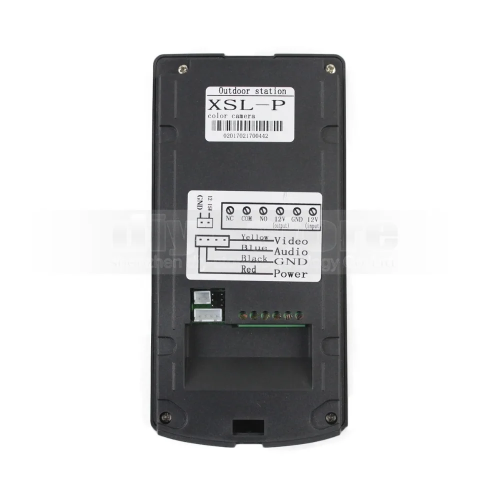 DIYSECUR 9 дюймов видео запись/фотография телефон двери дверной звонок Домашняя