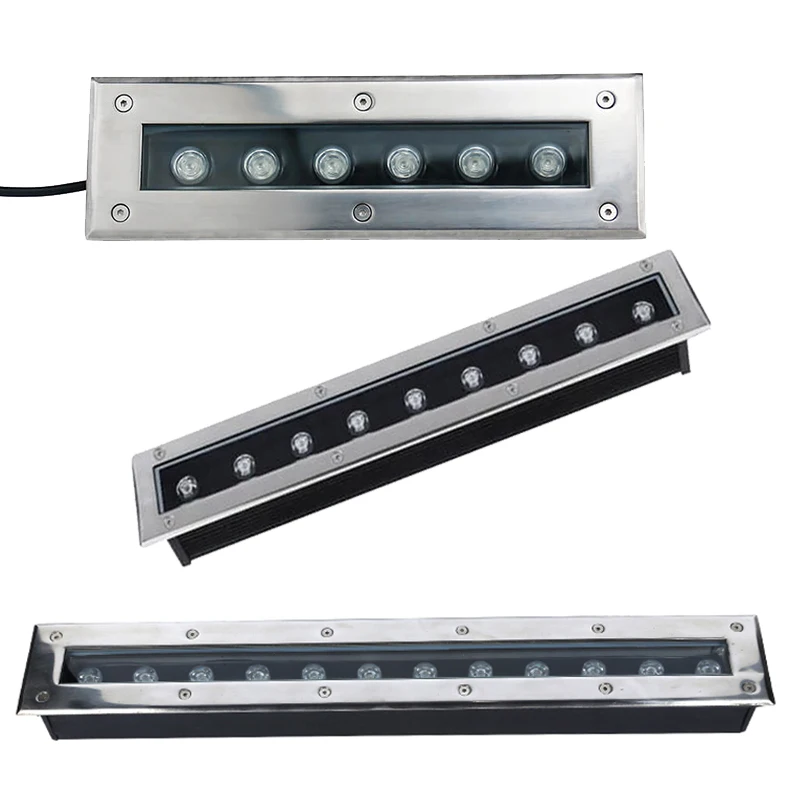 36 Вт светодиодные Подземные Светильники встраиваемые напольные ориентированные