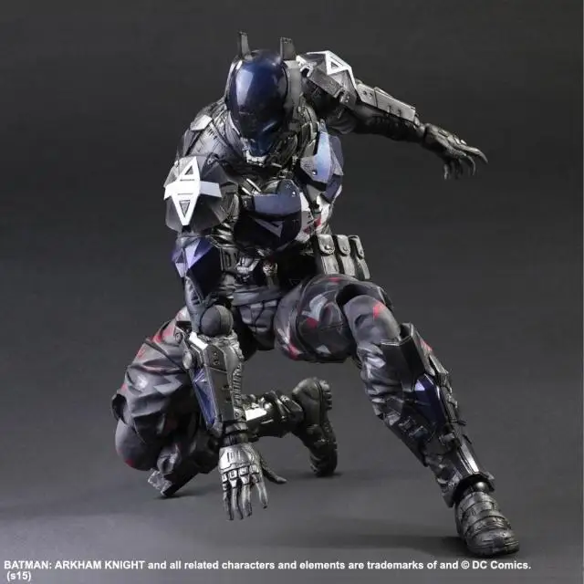 PLAY ARTS 27 см No.3 Бэтмен: рыцарь Аркхэм модель игрушки|Игровые фигурки и трансформеры|