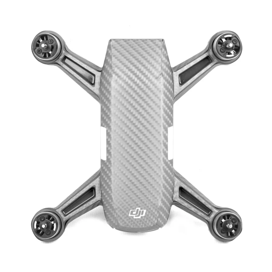 DJI SPARK наклейки + силиконовая крышка двигателя Водонепроницаемый ПВХ карбоновый