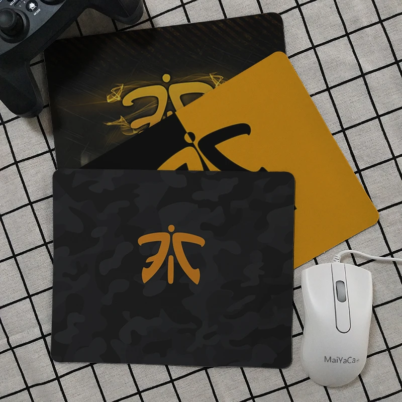 Долговечный резиновый коврик для мыши Maiya Team Fnatic с логотипом|Коврики мышей| |