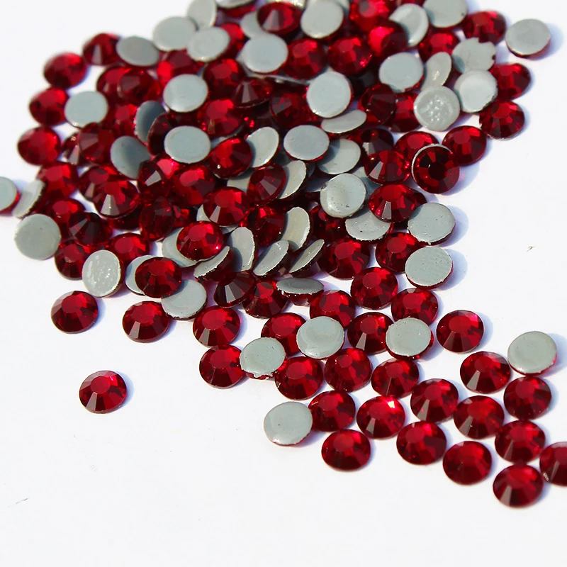 DMC цвет темный красный стразовая утюг с плоской задней исправление камней не