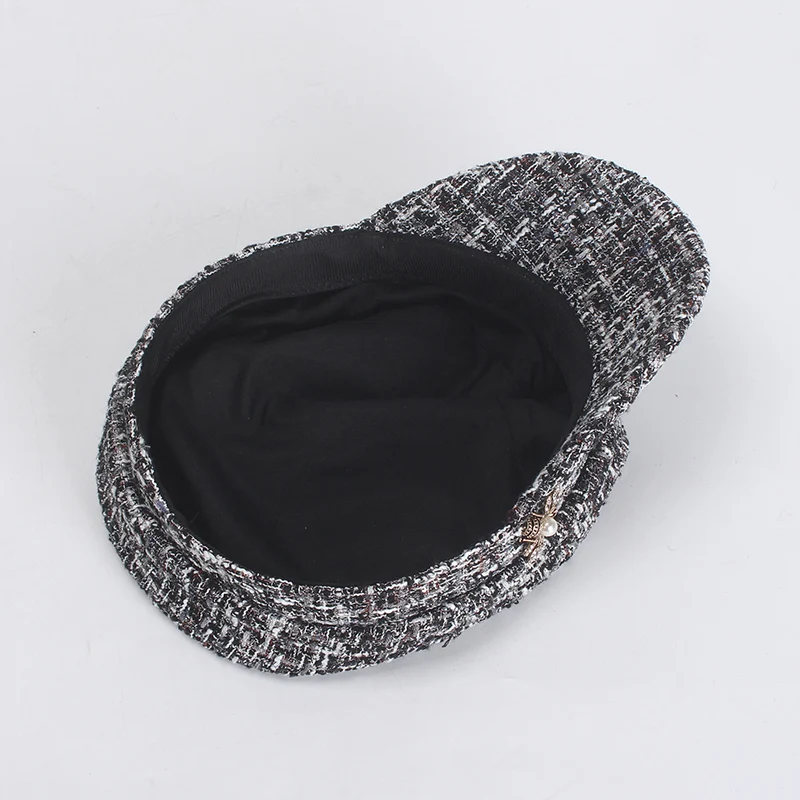 Женские шапки в стиле милитари ROSELUOSI модные на осень и зиму|Женские военные шляпы|