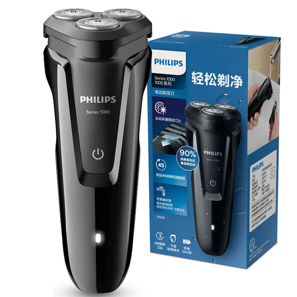 Philips Перезаряжаемые электробритва для Для мужчин S1010 эргономичная ручка