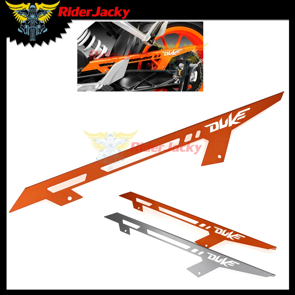 Для KTM DUKE 390 2013 2017 2014 2015 2016 125 2011 200 2012 Алюминий охранная цепь для мотоцикла защитный