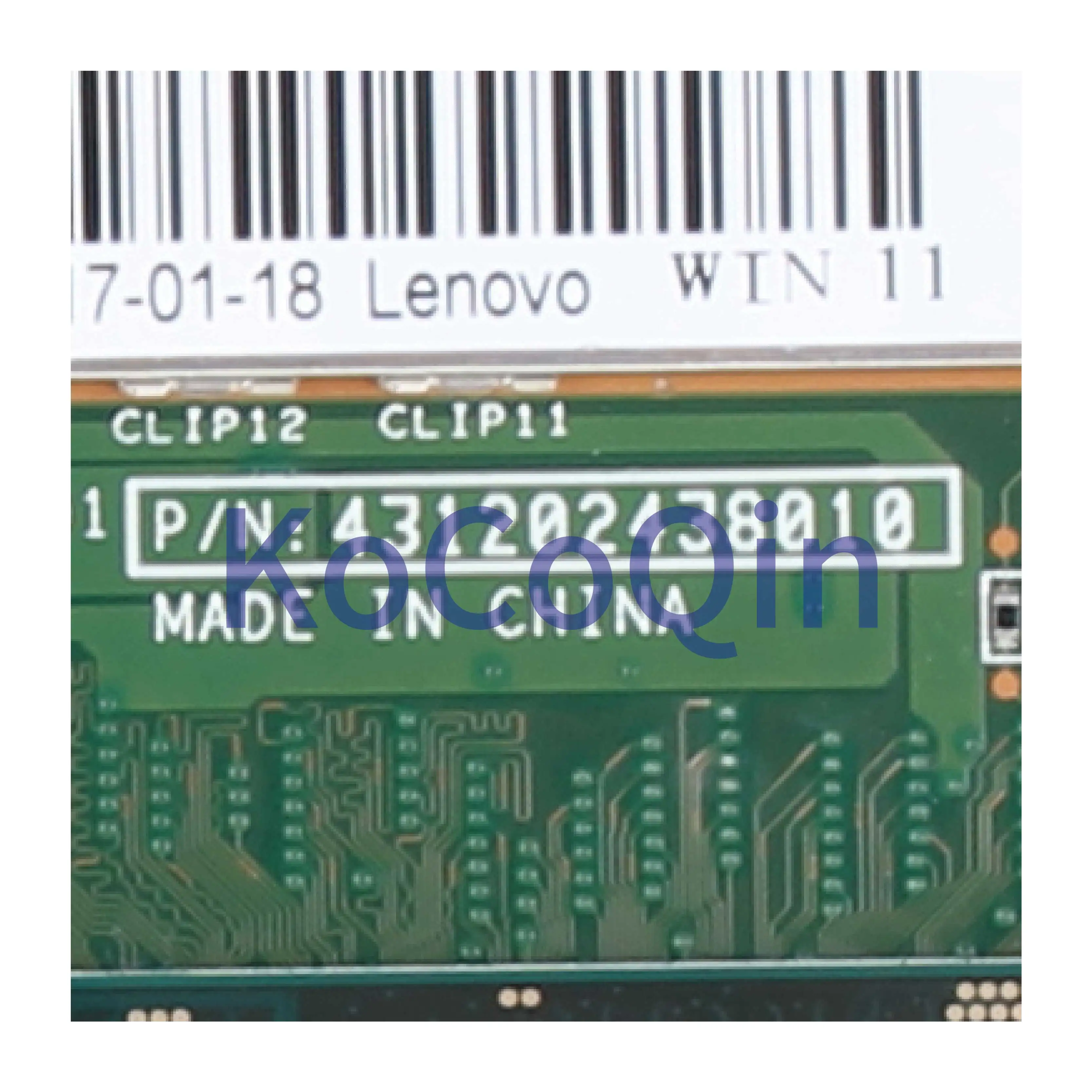 KoCoQin материнская плата для ноутбука LENOVO Ideapad MIIX510 MIIX 510-12ISK 5B20M28839 SR2EY процессор I5-6200U
