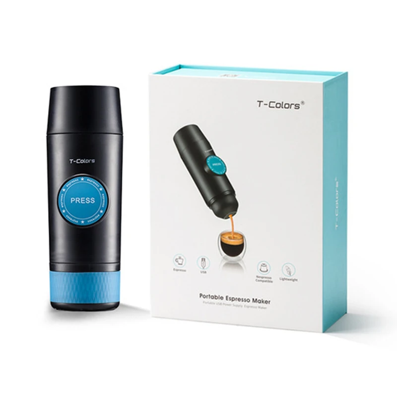 Портативная кофемашина Nespresso мини кофеварка для горячего и холодного извлечения