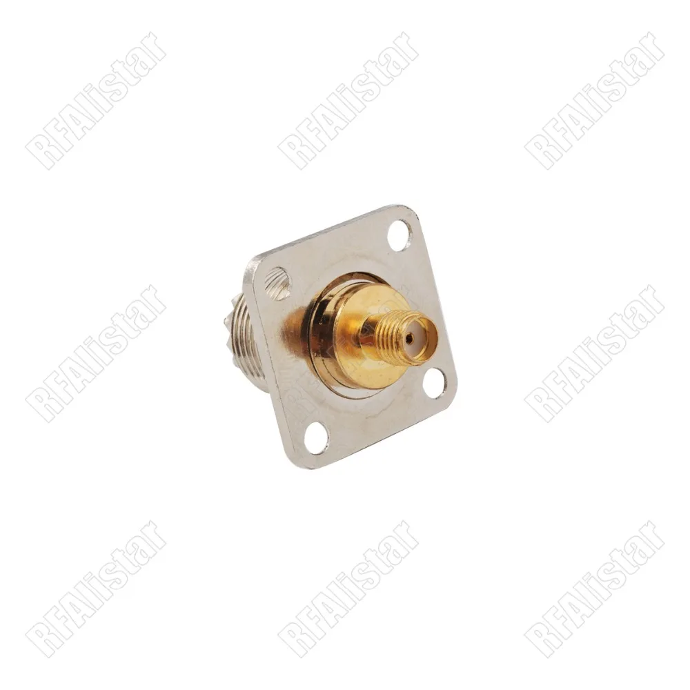 10 Pieces SMA Jack Female to UHF SO239 Panel Mount RF Adapter Walkie-talkie Radio Antenna Connector | Обустройство дома