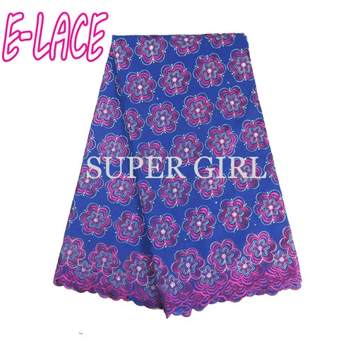 Африканский швейцарский вуаль кружевной ткани Высокое качество вышитые сухой 100%