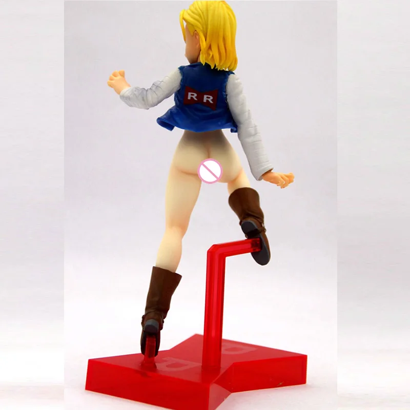 18 см Dragon Ball Z Android 18 оригинальная фигура трансформация голая сексуальная девушка Смола GK Модель Коллекция аниме фигурка