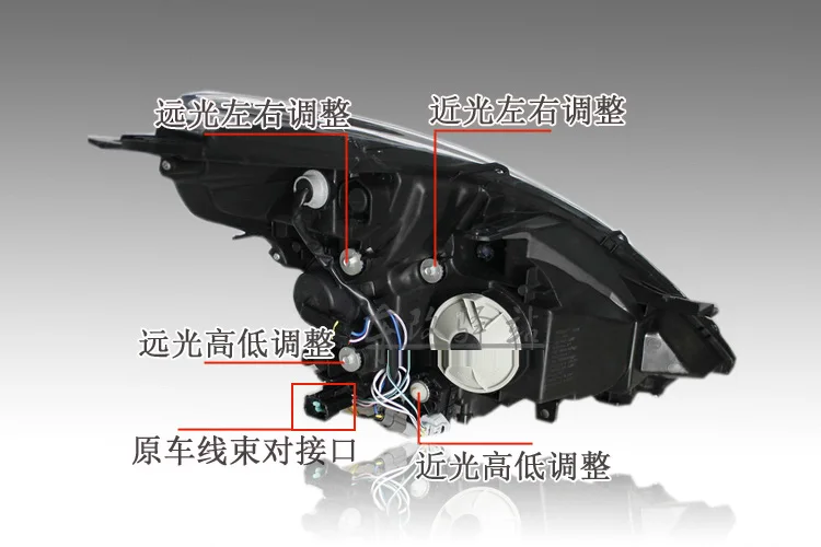 Автомобильные фары для Teana 2008 ~ 2010/2011 2012 год Altima titan Bi-Xenon Противотуманные с