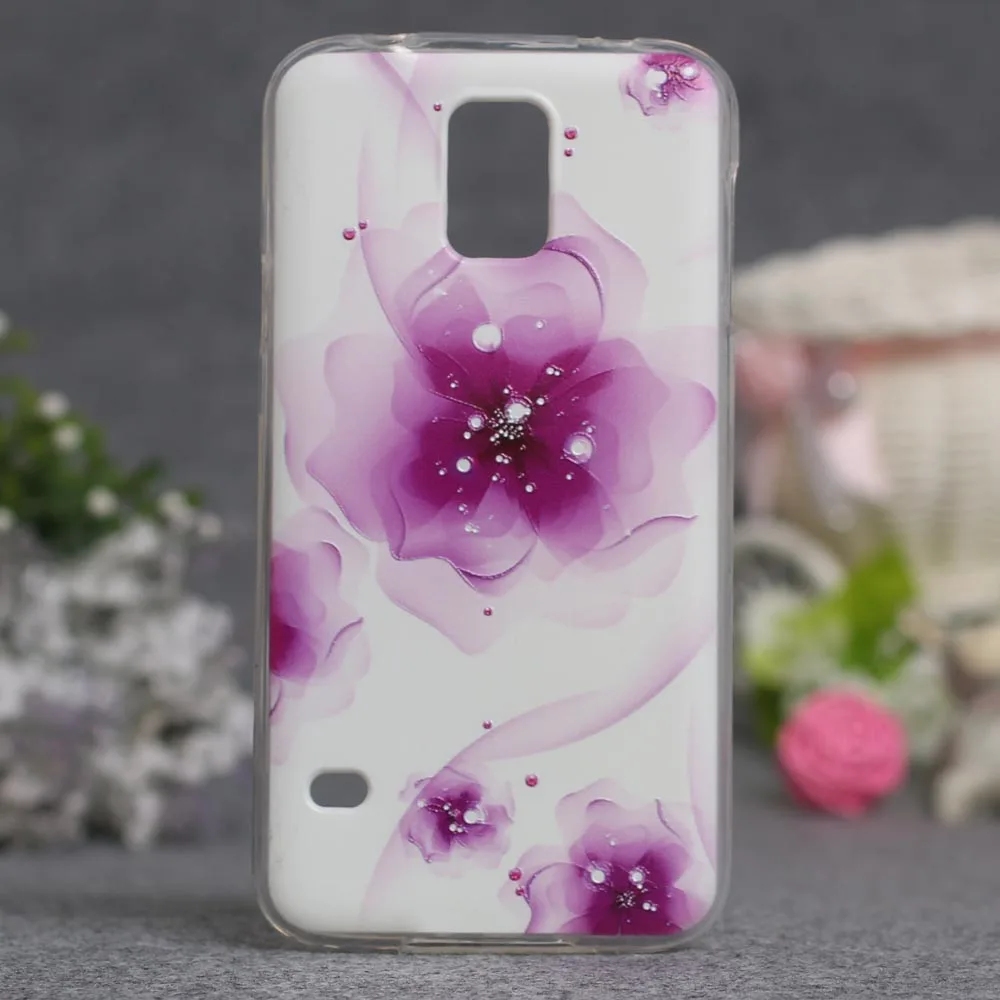 3D рельефный чехол для Samsung S5 телефона силиконовый мягкий TPU Galaxy I9600 бампер|case for