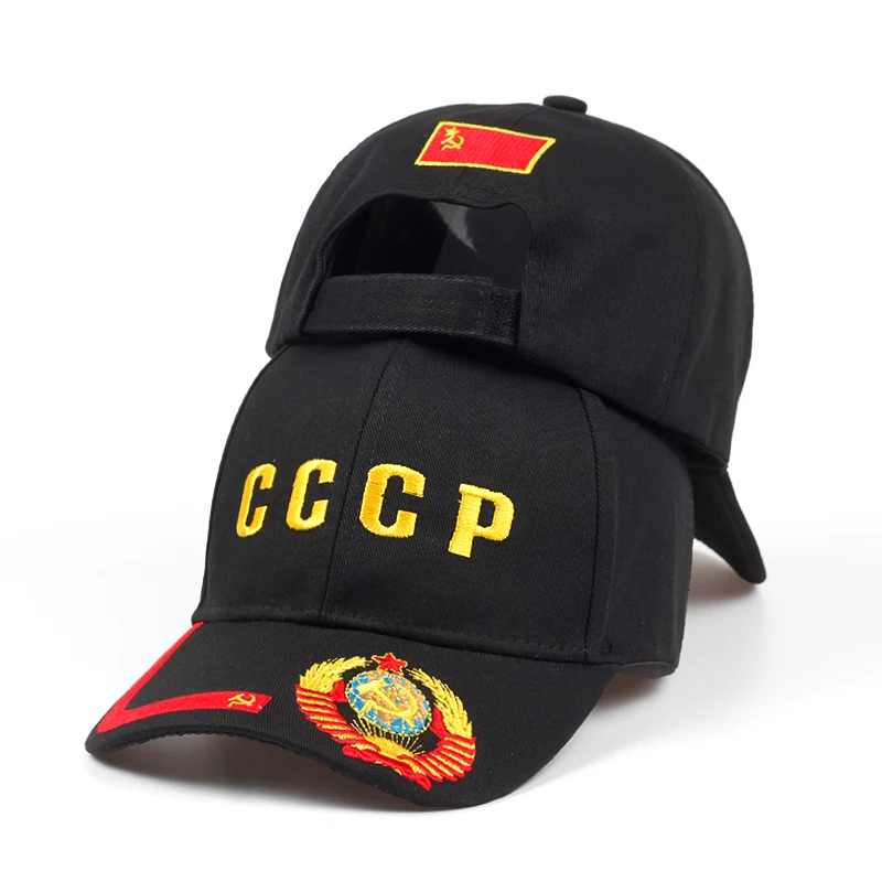 Бейсболка унисекс для мужчин и женщин CCCP русская летняя хлопковая Snapback