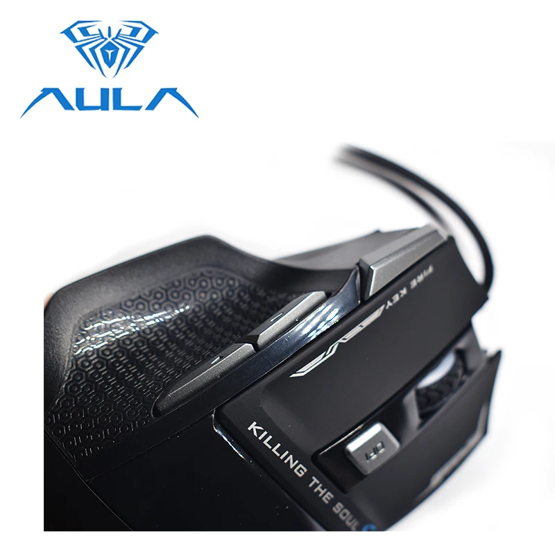 AULA игровая мышь профессиональная эргономичная usb проводная 7 клавиш 3500 dpi RGB