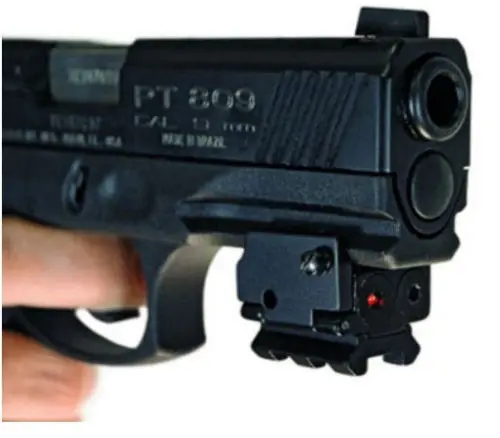 Портативный лазерный мини пистолет компактный прицел Glock 17 19|compact handguns|mini red laserlaser