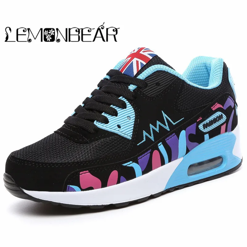 

Fashion 2019 Autumn Shoes Woman Casual Vulcanized Shoes Breathable Walking Sneakers Ladies Lace-up Joggers Women Flat Shoes