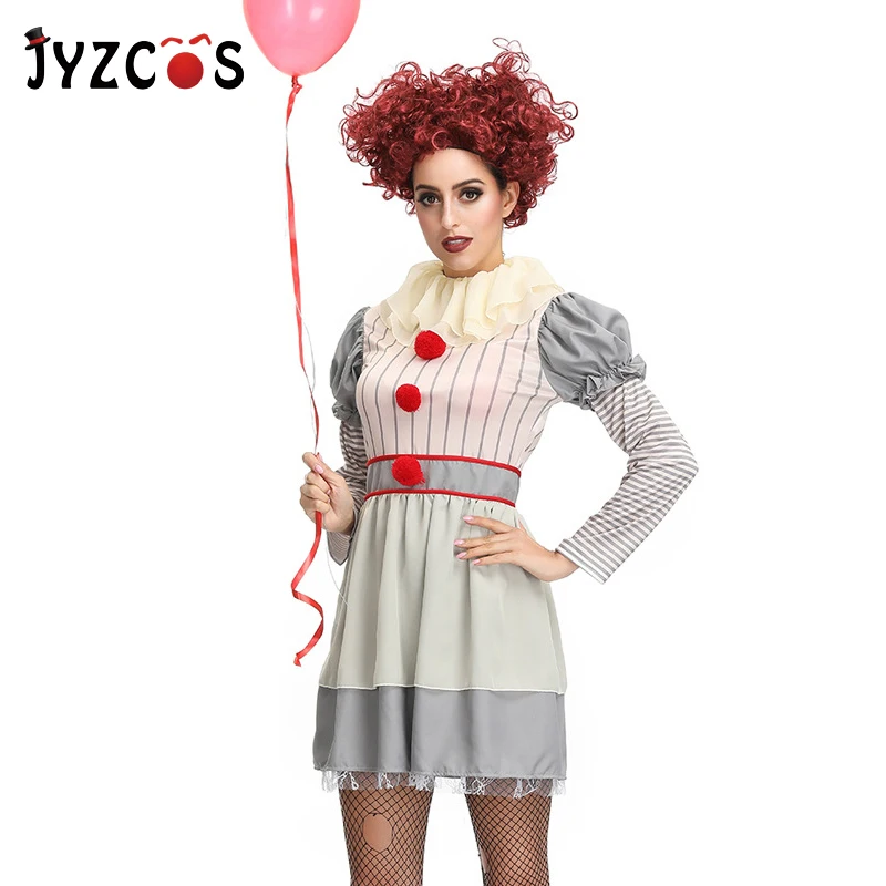 Женский костюм для косплея JYZCOS Stephen King's It|Костюмы из фильмов и ТВ| |