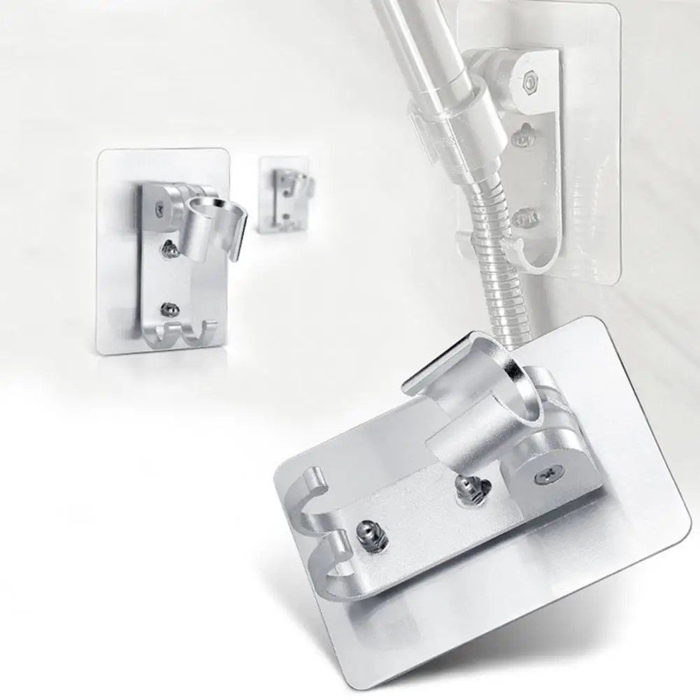 Самоклеящийся настенный кронштейн Регулируемая насадка для душа установка