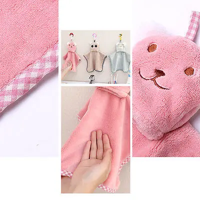 Cute Cartoon Bear Panda Microfiber Towel Dry Hands Cloth dishcloth wholesale Bowel Oil cleaning accessories dish Kitchen | Дом и сад