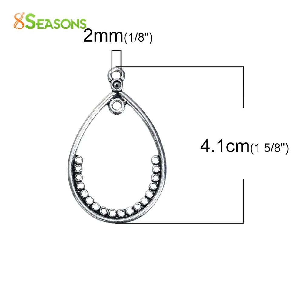 8 сезонов подвески из цинкового сплава серебристого цвета (можно держать ss9 ss5