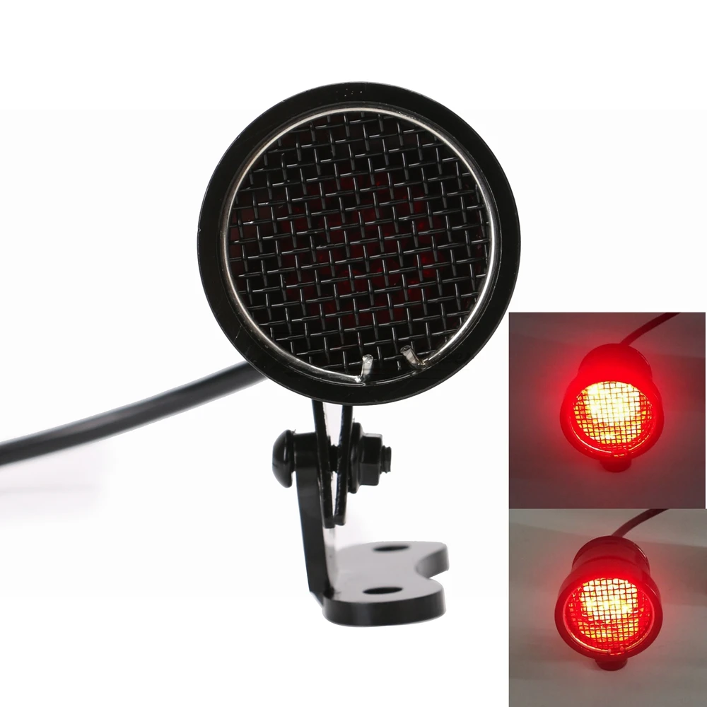 Бесплатная доставка 12V светодиодный пользовательские мотоцикла хвост