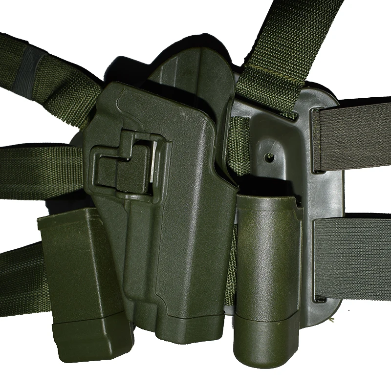 Тактическая ножка Бедро кобура W/журнал и фонарик чехол для Sig Sauer P226 пистолета