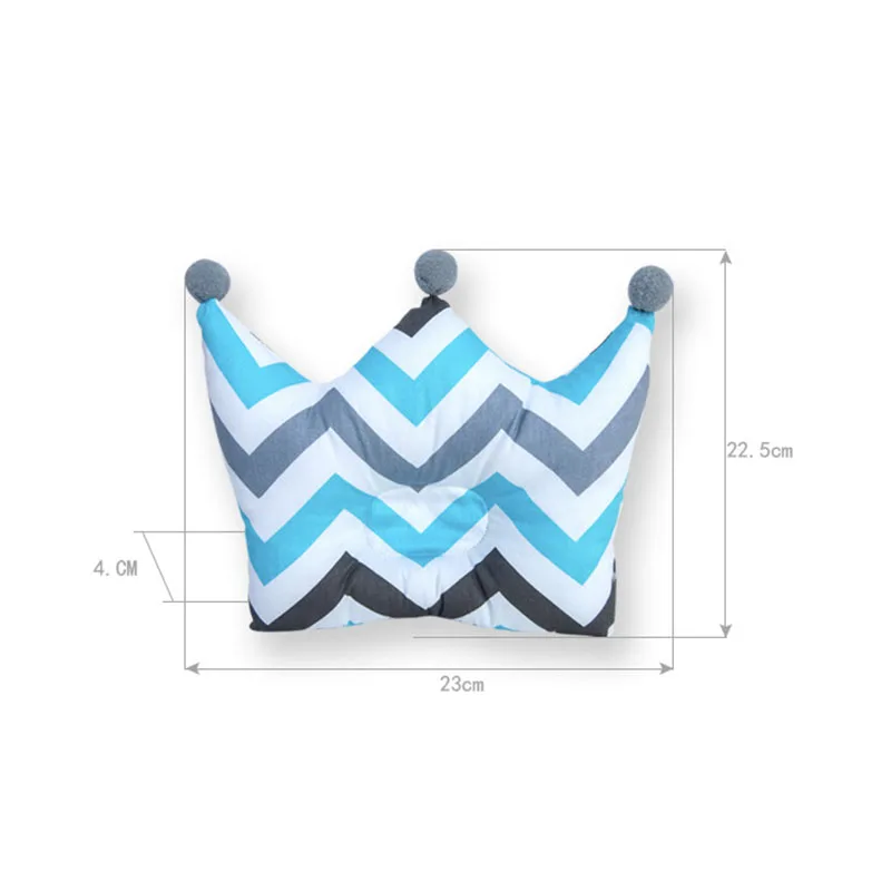 

Baby Shaping Pillow Prevent Flat Head Infants Crown Dot Bedding Pillows Newborn Neck Support Nursing Cushion 0-24 Months