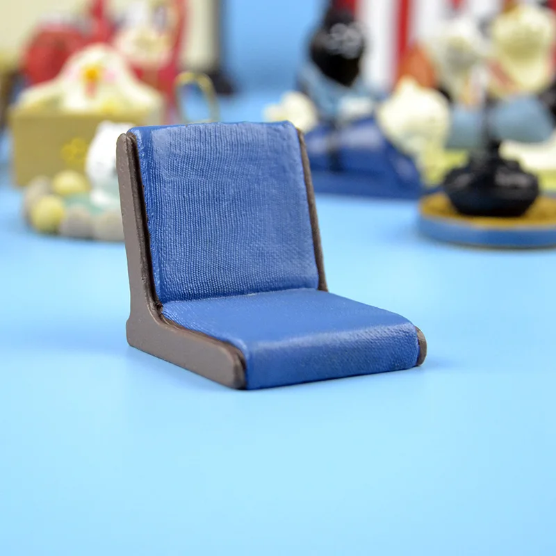 seat Японский каваи мультфильм Животные взять горячий весенний ситцевый Кот белый медведь Осьминог фигурка украшения ТВ сиденье вентилятор татами, мебель игрушка - Цвет: seat