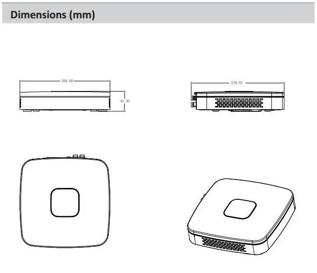 

Free Shipping Original English Version CCTV 8Ch Security Penta-brid H.265+ H.264 1080P Smart 1U DVR No Logo XVR5108C-X