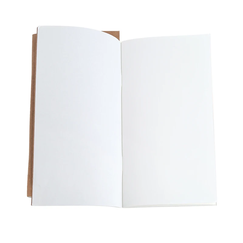 blank Записная книжка из крафт-бумаги, записная книжка в горошек, записная книжка-дневник, пустые страницы, канцелярские товары - Цвет: blank