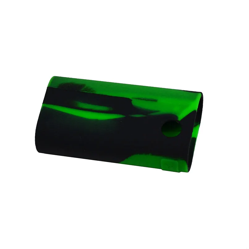 WISMEC Noisy Cricket II D25 комплект/Noisy Cricket 2/noism II Коробка мод, силиконовый чехол/Наклейка/рукав/крышка/кожа/анкларус - Цвет: Black green