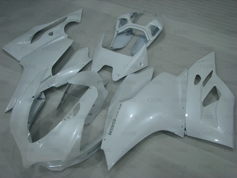for 889 2012 - 2014 Full Body Kits 1199S Pearl White Bodywork 12 13 Unpainted | Автомобили и мотоциклы