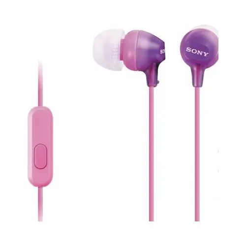 Наушники-вкладыши с микрофоном Sony MDR-EX15LP Fashion Color EX Series бесплатная доставка |