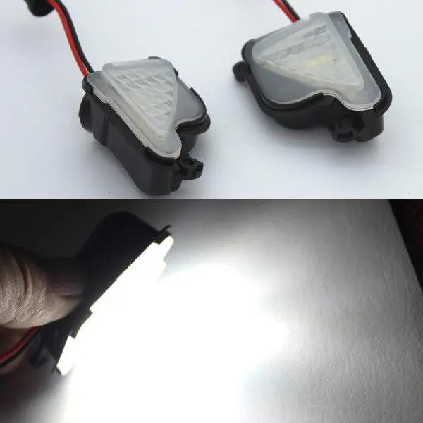 2x светодиодная подсветильник КА для бокового зеркала skoda Octavia Mk3 5E 2010 2017|puddle lights|error freeled side mirror |