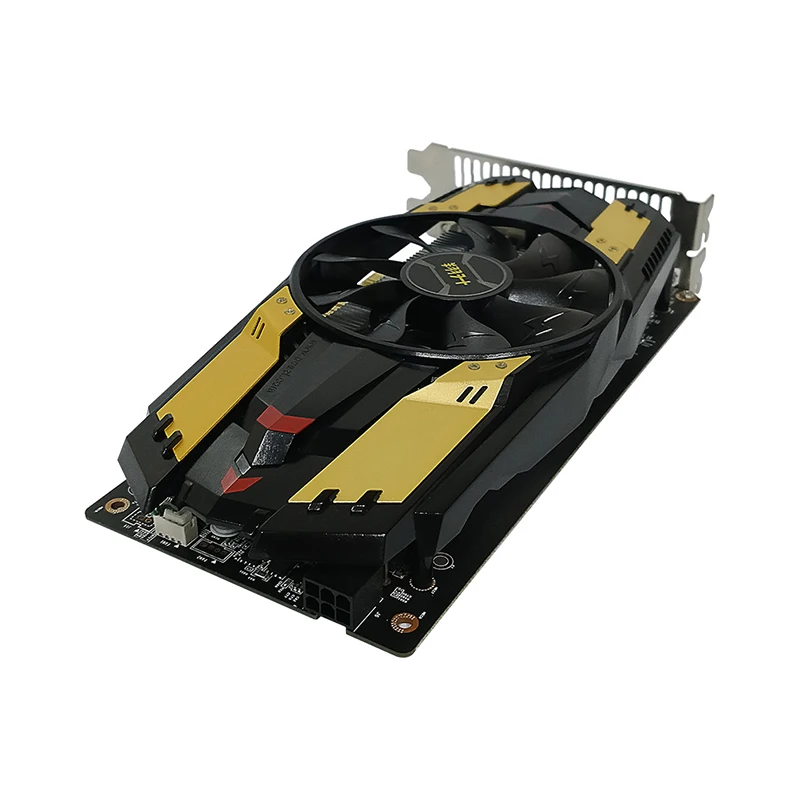 Новые ASL GTX1050TI Warwolf 4 г Графика карты 7008 мГц GDDR5 128bit CUDA Core768 HDMI + DVI DP 7680x4320 @ 60 Гц видео