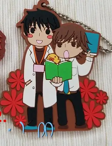 2 Sekai-ichi Hatsukoi junjou_романтика Onodera Ritsu Masamune полимерный Брелок с подвеской Llavero Rotten Bl Fujoshi - Цвет: 2