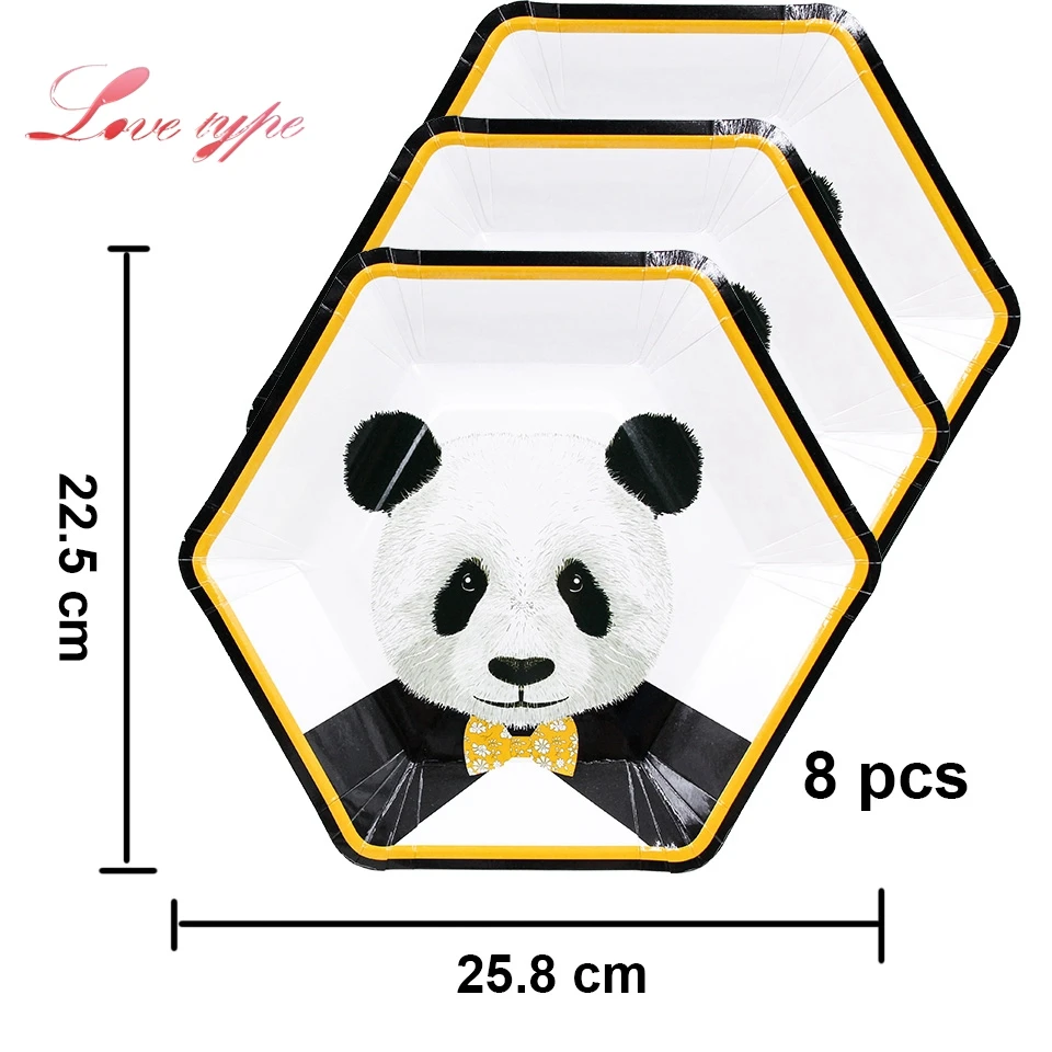 Фото Cute Panda Series Disposable Tableware Cartoon Animal Cup Plate Napkin Party Supplies Wedding Birthday Pool DIY Decoration Дом и сад Cute Panda Series Disposable Tableware Cartoon Animal Cup Plate Napkin Party Supplies Wedding Birthday Pool DIY Decoration Дом и сад