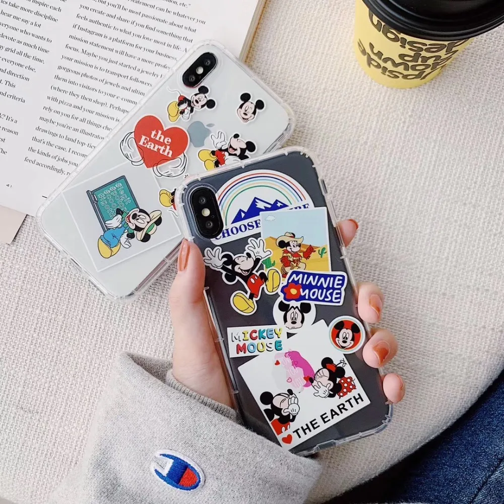 Прозрачный чехол из ТПУ для iphone 6/6s Plus 7/8 X XR XS XSMAX |