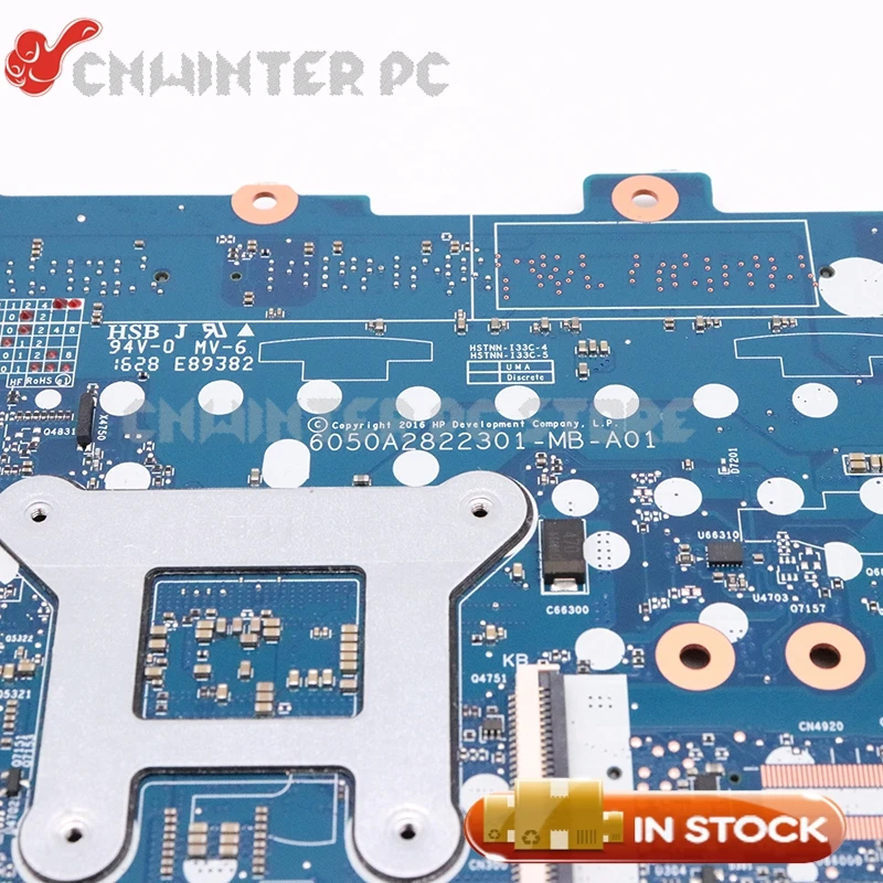 Материнская плата NOKOTION для ноутбука HP EliteBook 840 G3 850 I7-6500U CPU 826807-601 826807-001 6050A2822301-MB-A01 |