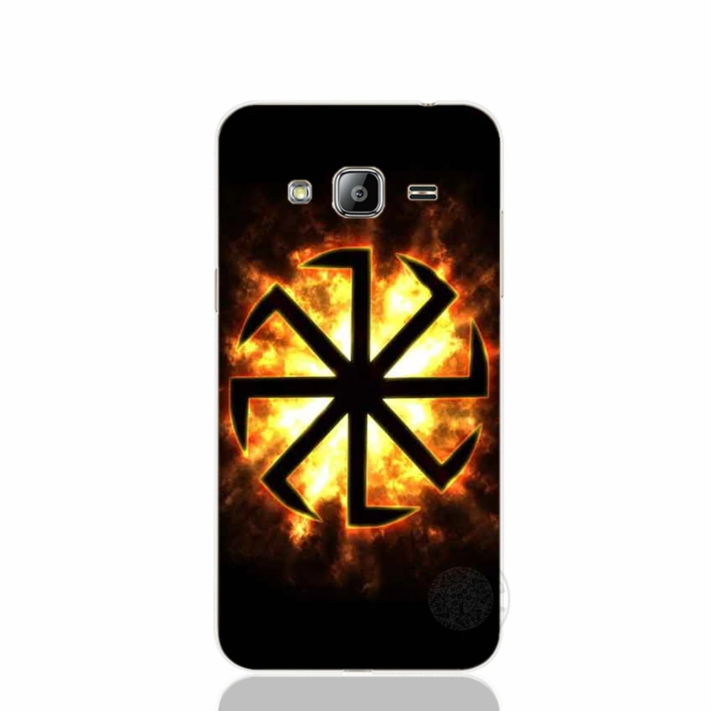 HAMEINUO славянский символ Коловрат чехол для телефона Samsung Galaxy J1 J2 J3 J5 J7 MINI ACE 2016 2015|case