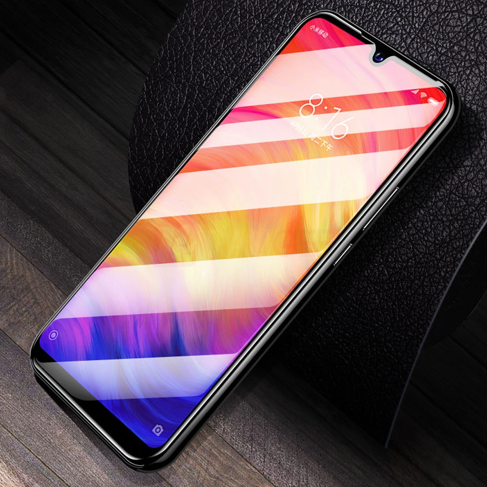2 шт протектор экрана для Xiaomi Redmi 7 стеклянная пленка против царапин 2.5D взрывозащищенное защитное закаленное