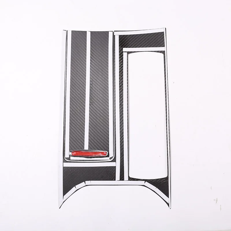 Настоящее углеродное волокно для Land Rover Range Sport 2014 2017 Крышка центральной панели