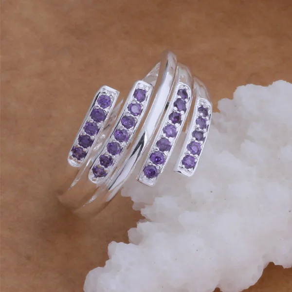 AR012 горячее кольцо из стерлингового серебра модные ювелирные изделия