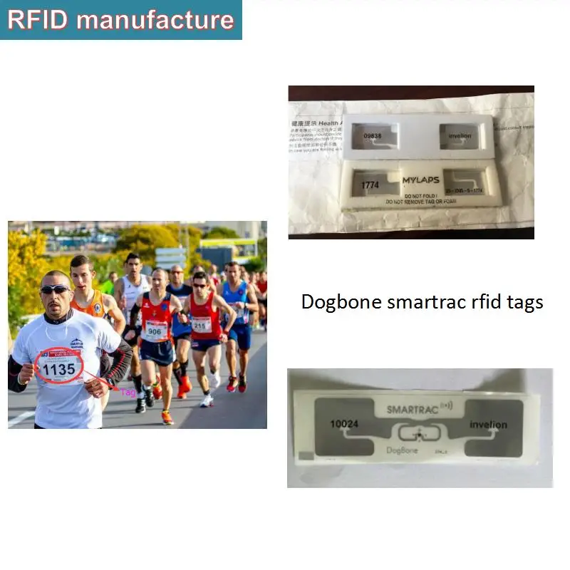 

Passive read/write uhf rfid tag sports race chip timing system disposable shoe tag work for uhf rfid fixed reader impinj r2000