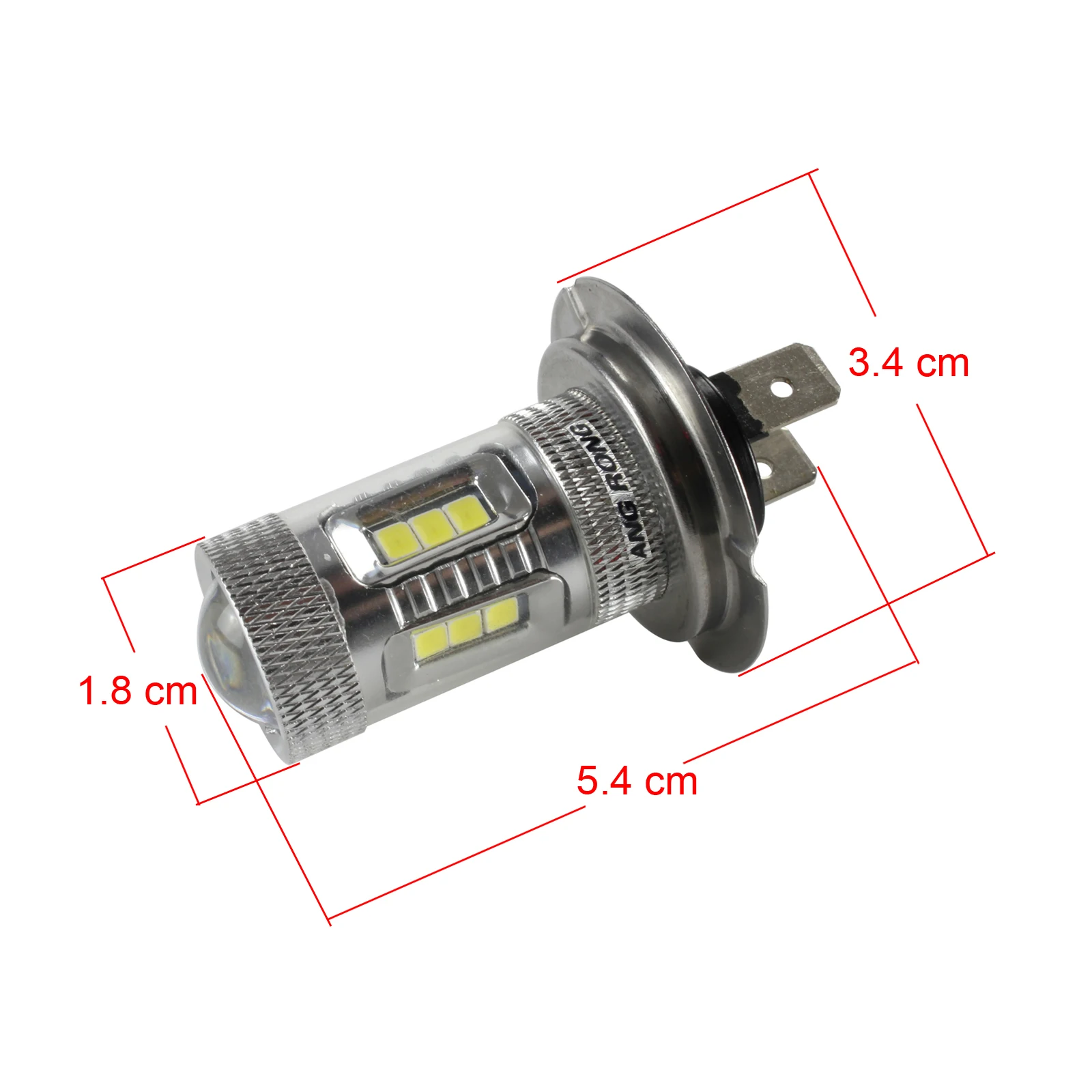 ANGRONG 2X H7 499 лампа высокой мощности 15 Вт светодиодный головной светильник основной противотуманный светильник белый
